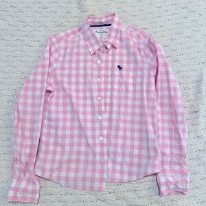 Abercrombie long sleeve button up shirt